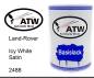 Preview: Land-Rover, Icy White Satin, 2488: 500ml Lackdose, von ATW Autoteile West.